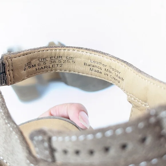 Franco Sarto Suede Harlet Sandals - Picture 12 of 16